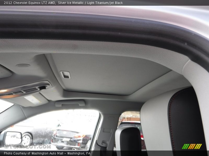 Silver Ice Metallic / Light Titanium/Jet Black 2012 Chevrolet Equinox LTZ AWD
