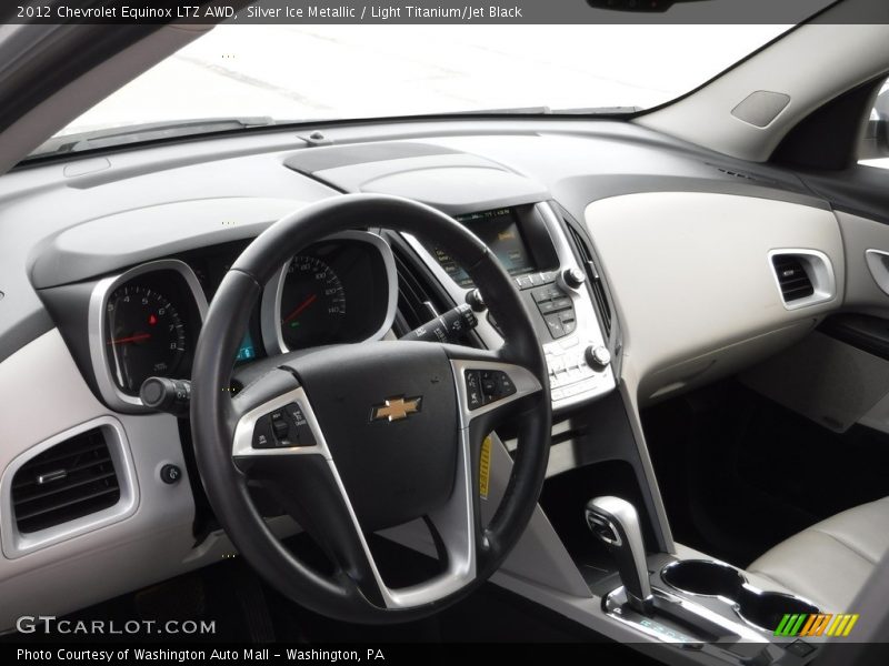 Silver Ice Metallic / Light Titanium/Jet Black 2012 Chevrolet Equinox LTZ AWD