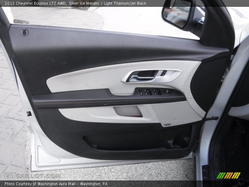 Silver Ice Metallic / Light Titanium/Jet Black 2012 Chevrolet Equinox LTZ AWD