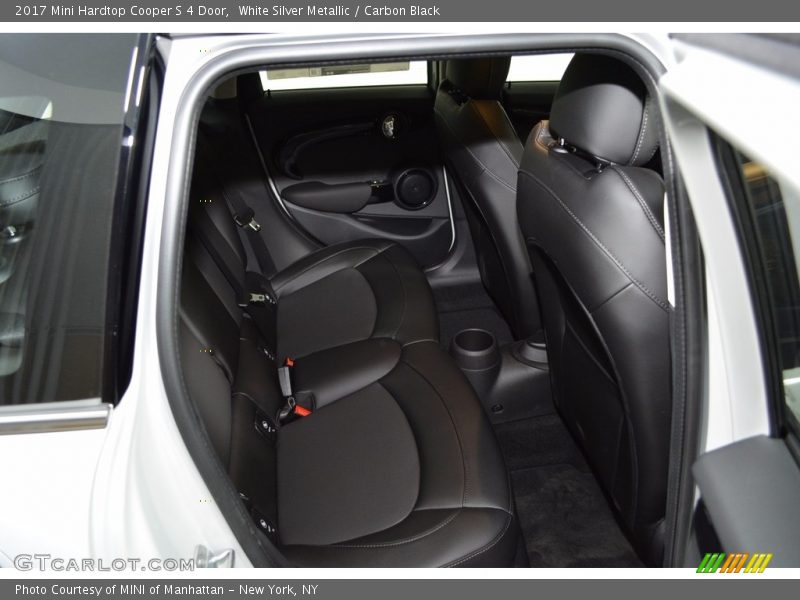 White Silver Metallic / Carbon Black 2017 Mini Hardtop Cooper S 4 Door