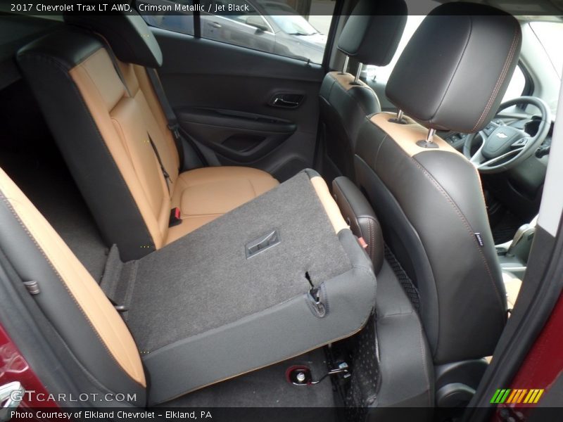 Crimson Metallic / Jet Black 2017 Chevrolet Trax LT AWD