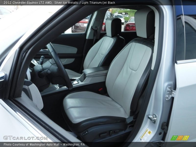  2012 Equinox LTZ AWD Light Titanium/Jet Black Interior