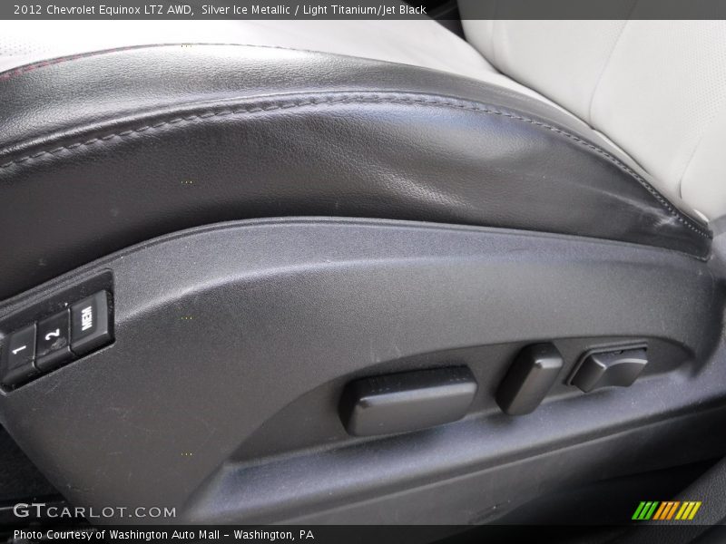Silver Ice Metallic / Light Titanium/Jet Black 2012 Chevrolet Equinox LTZ AWD