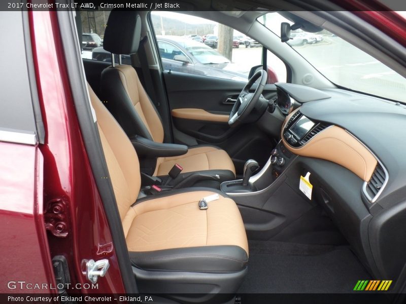 Crimson Metallic / Jet Black 2017 Chevrolet Trax LT AWD