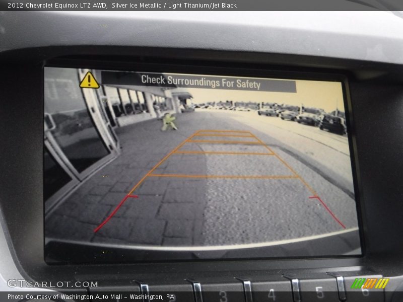 Silver Ice Metallic / Light Titanium/Jet Black 2012 Chevrolet Equinox LTZ AWD