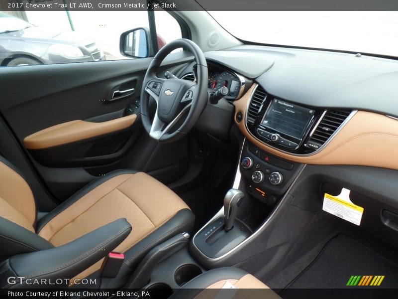 Crimson Metallic / Jet Black 2017 Chevrolet Trax LT AWD