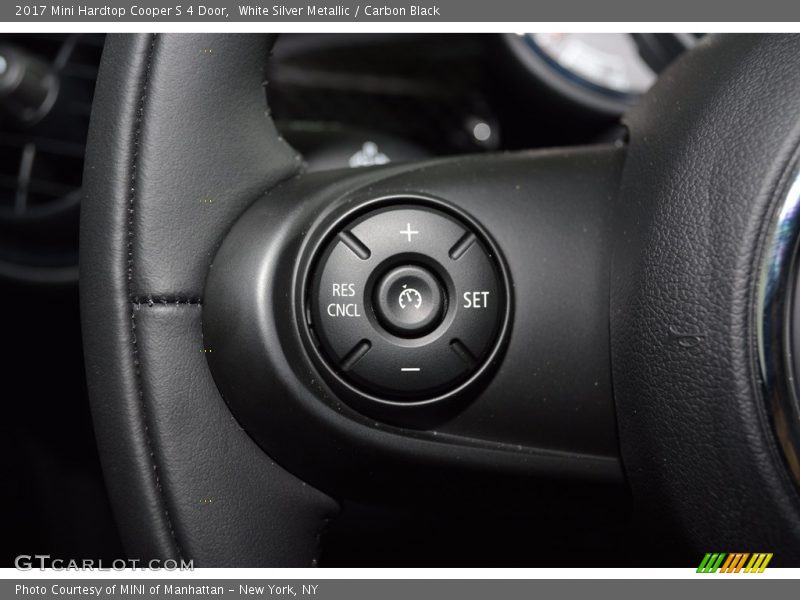 White Silver Metallic / Carbon Black 2017 Mini Hardtop Cooper S 4 Door