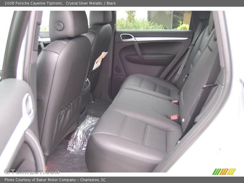 Crystal Silver Metallic / Black 2008 Porsche Cayenne Tiptronic