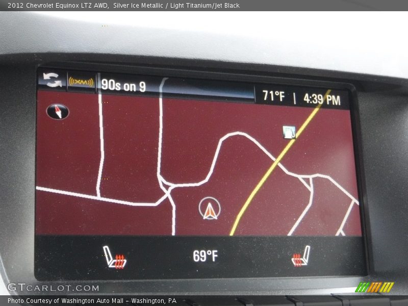 Silver Ice Metallic / Light Titanium/Jet Black 2012 Chevrolet Equinox LTZ AWD