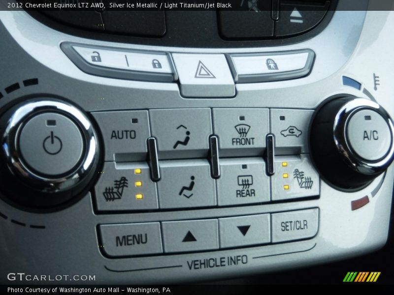 Silver Ice Metallic / Light Titanium/Jet Black 2012 Chevrolet Equinox LTZ AWD