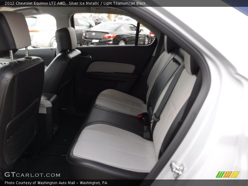 Silver Ice Metallic / Light Titanium/Jet Black 2012 Chevrolet Equinox LTZ AWD