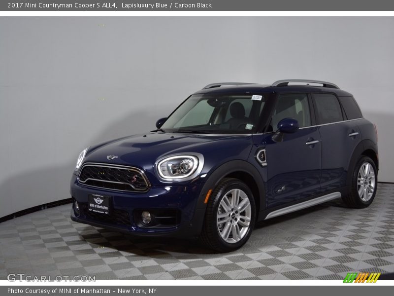 Lapisluxury Blue / Carbon Black 2017 Mini Countryman Cooper S ALL4