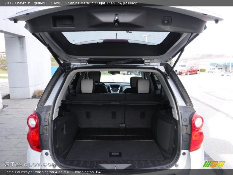 Silver Ice Metallic / Light Titanium/Jet Black 2012 Chevrolet Equinox LTZ AWD