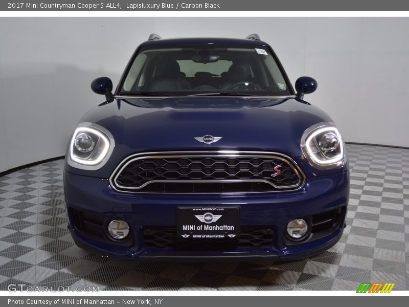 Lapisluxury Blue / Carbon Black 2017 Mini Countryman Cooper S ALL4