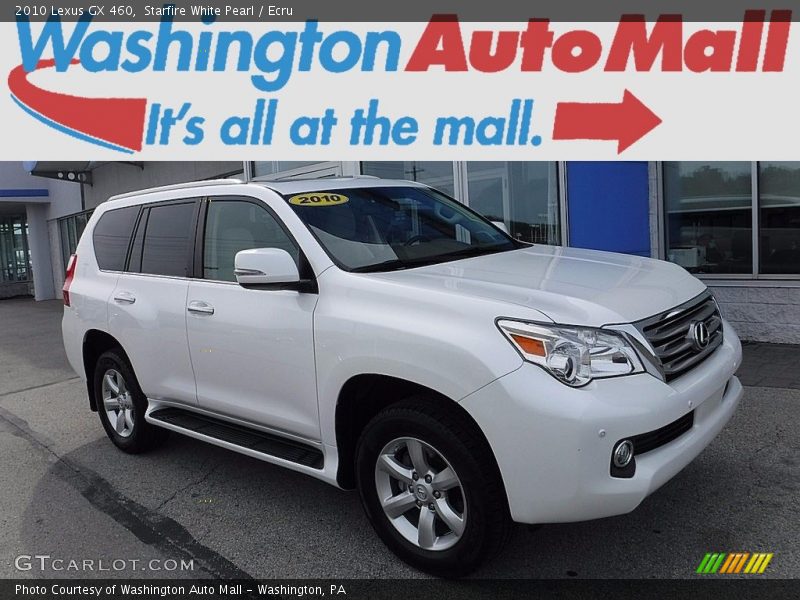 Starfire White Pearl / Ecru 2010 Lexus GX 460