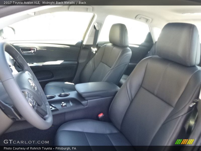 Midnight Black Metallic / Black 2017 Toyota Avalon XLE