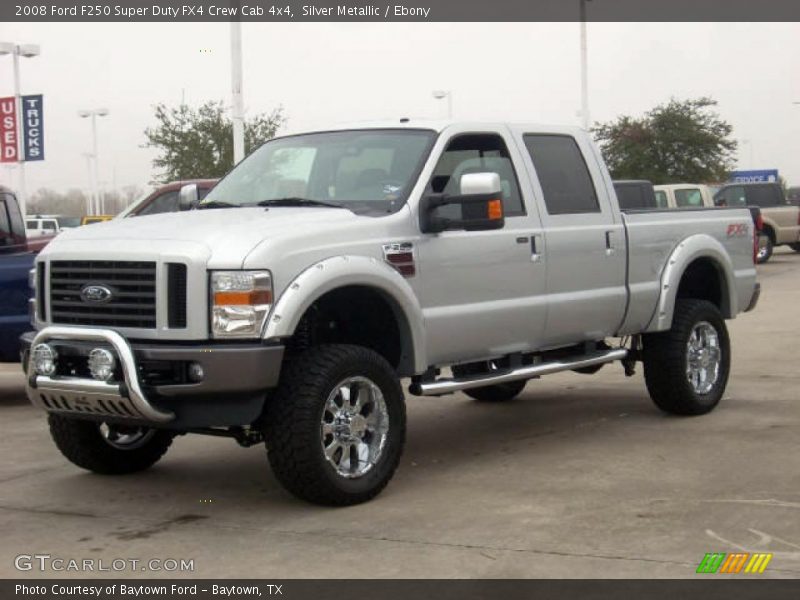 Silver Metallic / Ebony 2008 Ford F250 Super Duty FX4 Crew Cab 4x4