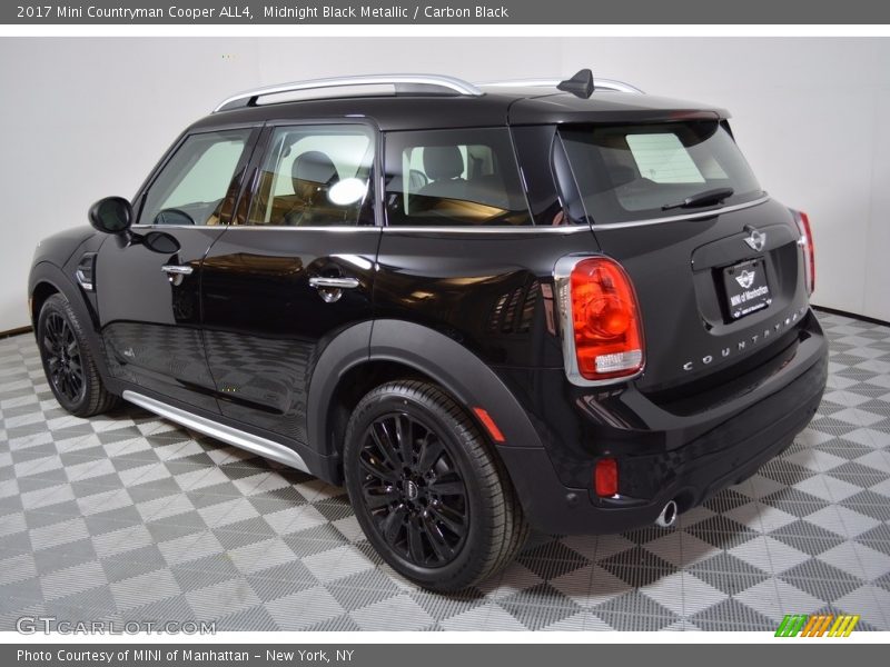 Midnight Black Metallic / Carbon Black 2017 Mini Countryman Cooper ALL4