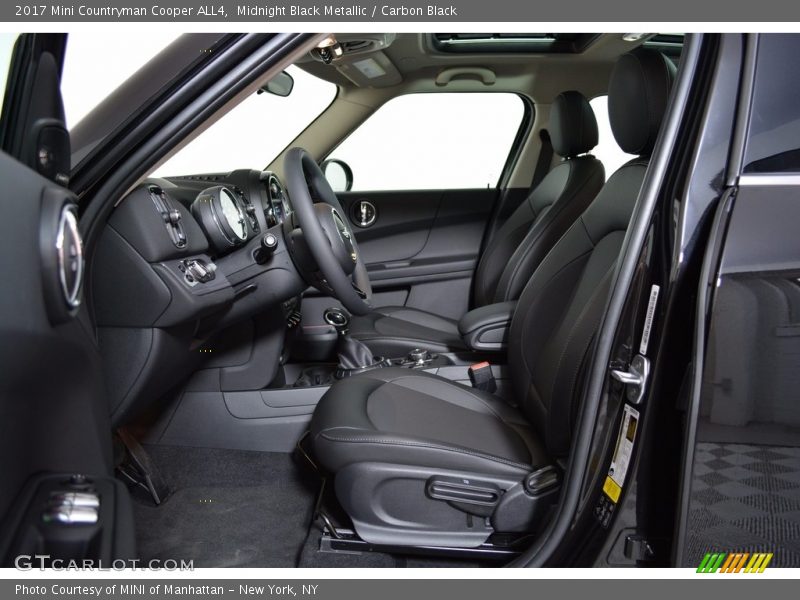 Midnight Black Metallic / Carbon Black 2017 Mini Countryman Cooper ALL4