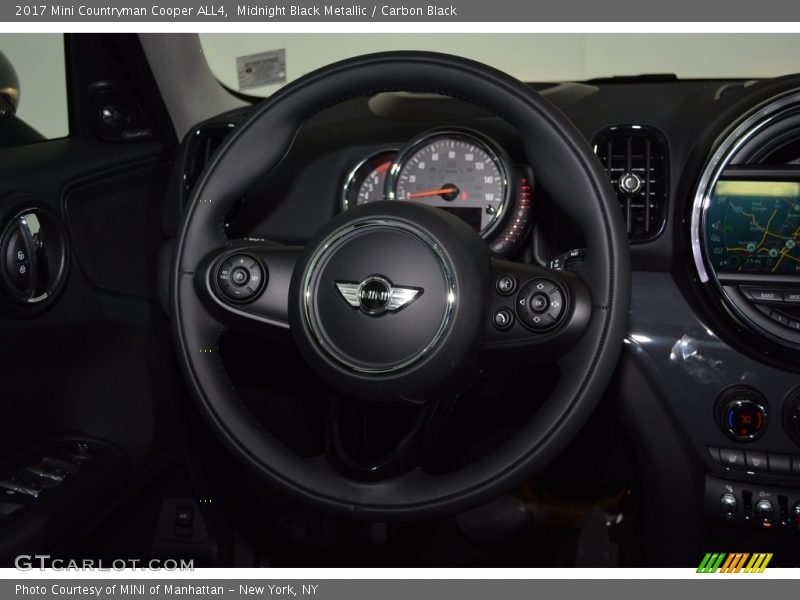 Midnight Black Metallic / Carbon Black 2017 Mini Countryman Cooper ALL4
