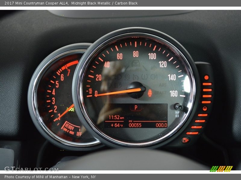 Midnight Black Metallic / Carbon Black 2017 Mini Countryman Cooper ALL4
