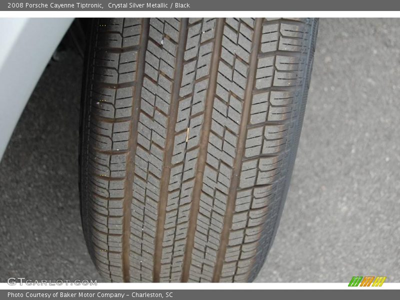 Crystal Silver Metallic / Black 2008 Porsche Cayenne Tiptronic