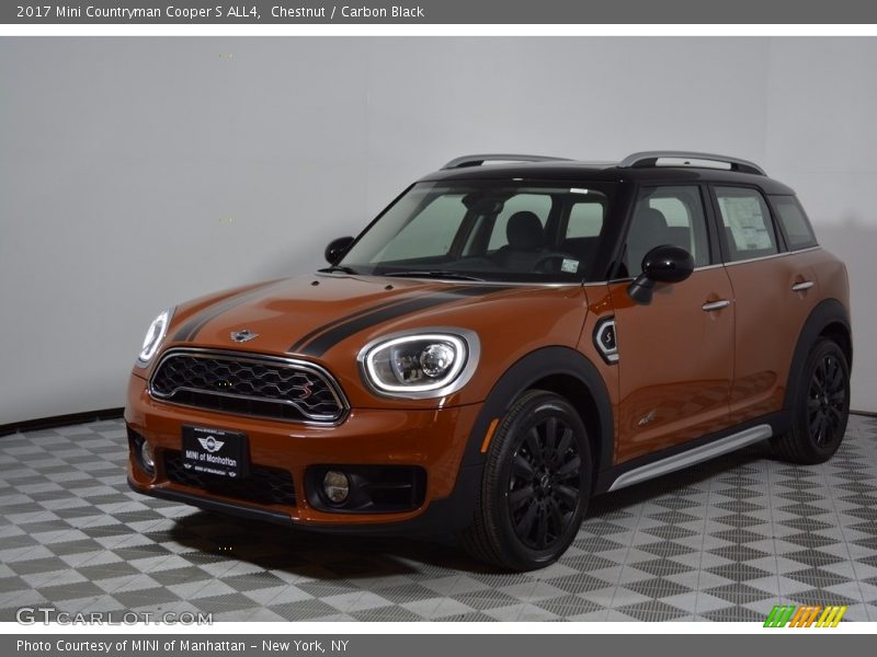 Chestnut / Carbon Black 2017 Mini Countryman Cooper S ALL4