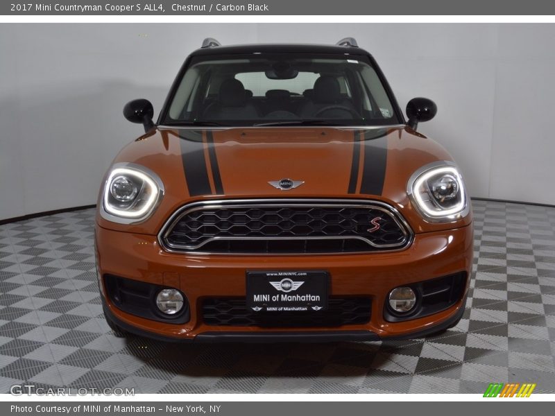 Chestnut / Carbon Black 2017 Mini Countryman Cooper S ALL4