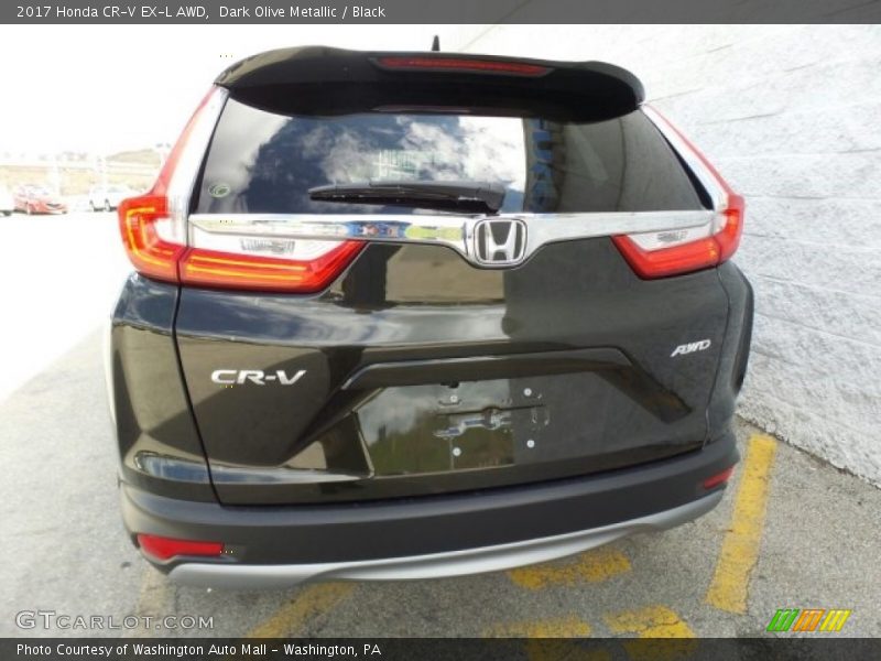 Dark Olive Metallic / Black 2017 Honda CR-V EX-L AWD
