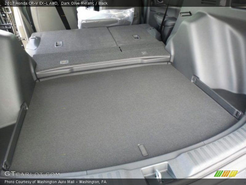 Dark Olive Metallic / Black 2017 Honda CR-V EX-L AWD