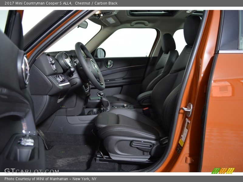 Chestnut / Carbon Black 2017 Mini Countryman Cooper S ALL4