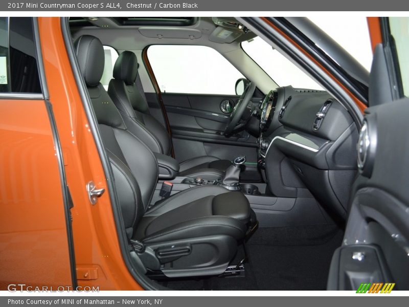 Chestnut / Carbon Black 2017 Mini Countryman Cooper S ALL4