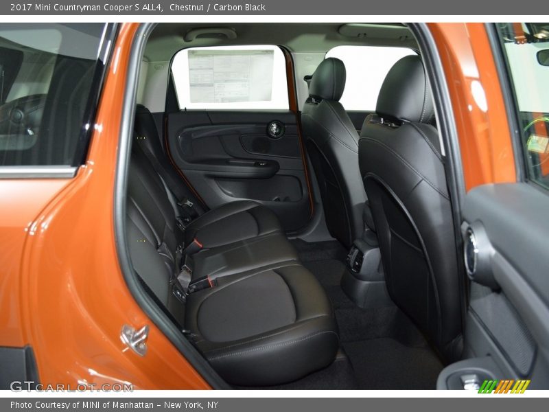 Chestnut / Carbon Black 2017 Mini Countryman Cooper S ALL4