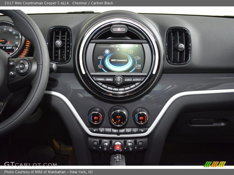 Chestnut / Carbon Black 2017 Mini Countryman Cooper S ALL4