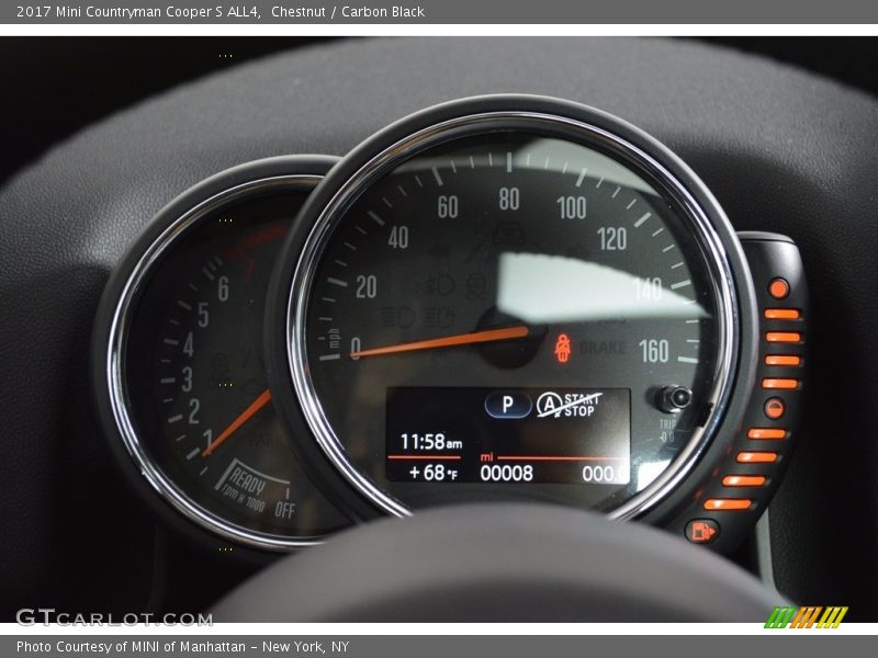 Chestnut / Carbon Black 2017 Mini Countryman Cooper S ALL4