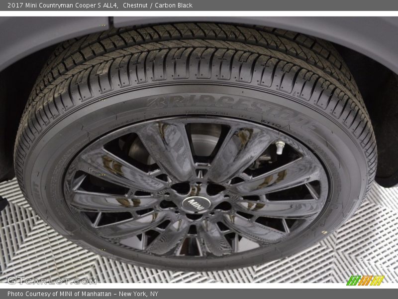 Chestnut / Carbon Black 2017 Mini Countryman Cooper S ALL4