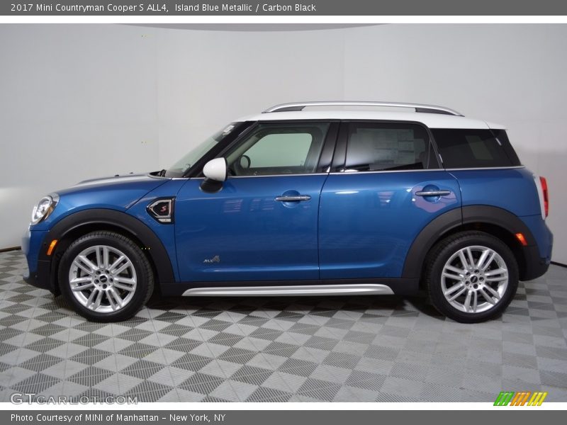  2017 Countryman Cooper S ALL4 Island Blue Metallic