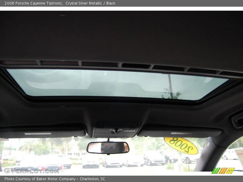 Crystal Silver Metallic / Black 2008 Porsche Cayenne Tiptronic