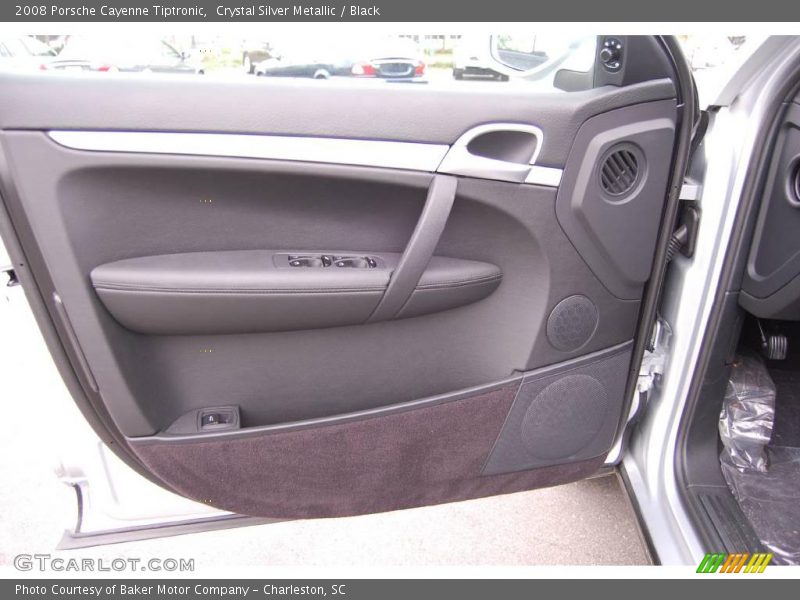 Crystal Silver Metallic / Black 2008 Porsche Cayenne Tiptronic