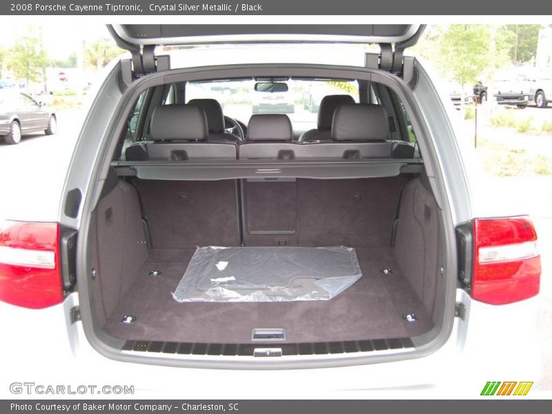 Crystal Silver Metallic / Black 2008 Porsche Cayenne Tiptronic
