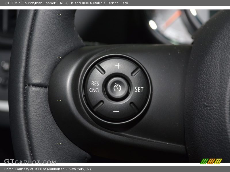 Island Blue Metallic / Carbon Black 2017 Mini Countryman Cooper S ALL4