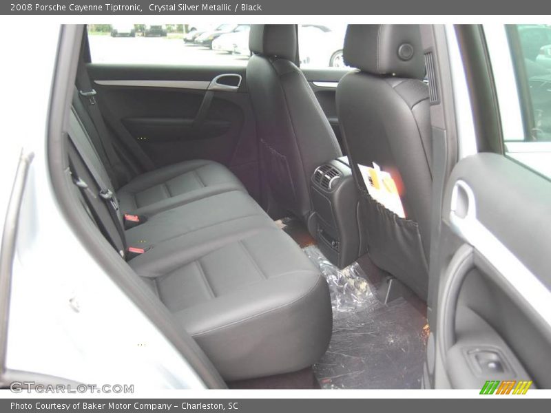 Crystal Silver Metallic / Black 2008 Porsche Cayenne Tiptronic