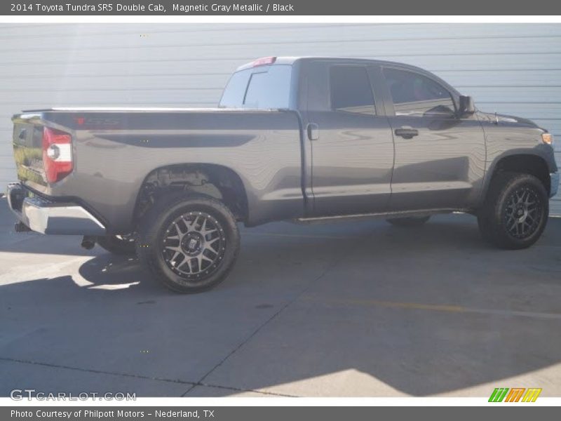 Magnetic Gray Metallic / Black 2014 Toyota Tundra SR5 Double Cab