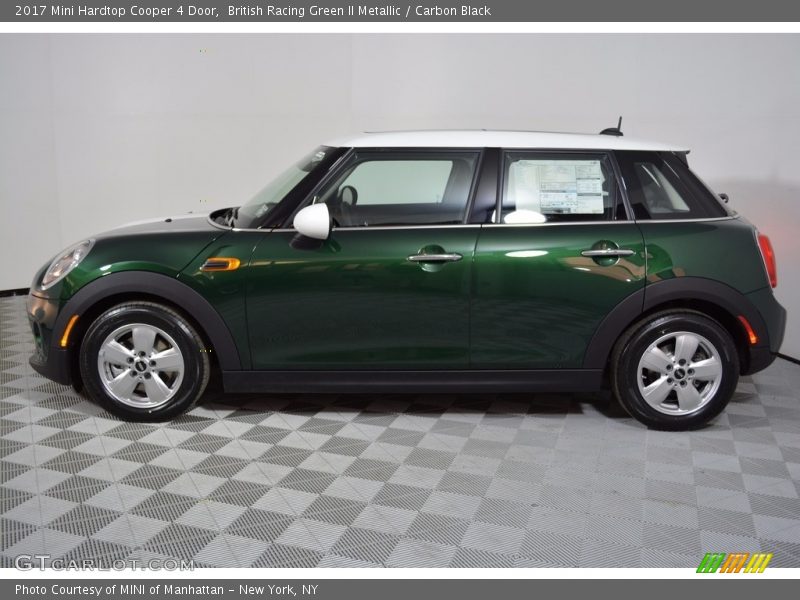 British Racing Green II Metallic / Carbon Black 2017 Mini Hardtop Cooper 4 Door