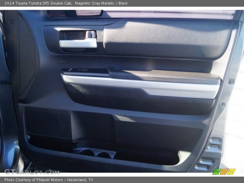 Magnetic Gray Metallic / Black 2014 Toyota Tundra SR5 Double Cab