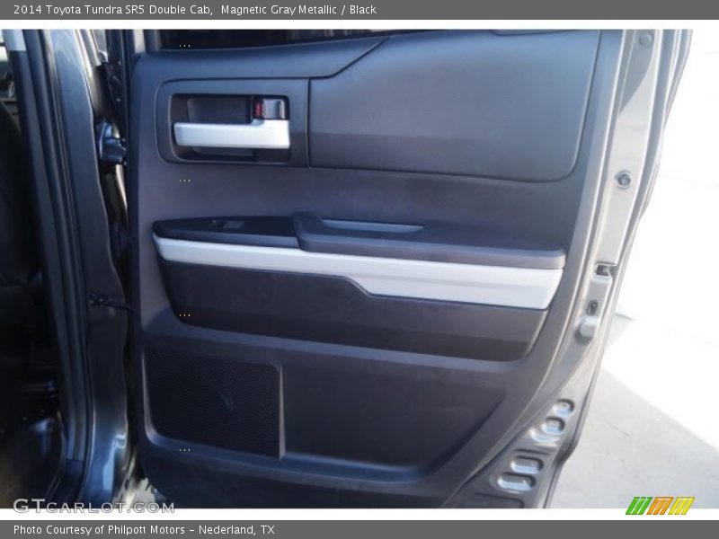 Magnetic Gray Metallic / Black 2014 Toyota Tundra SR5 Double Cab