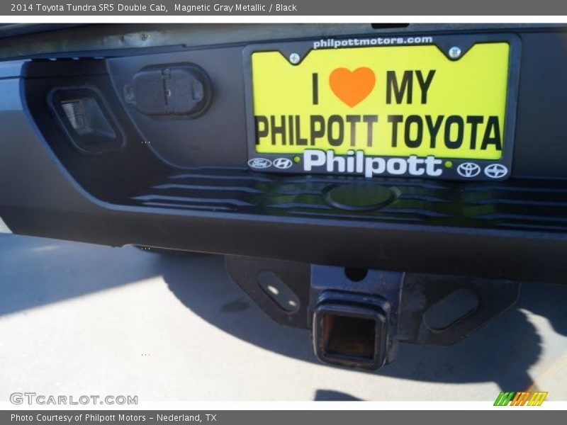 Magnetic Gray Metallic / Black 2014 Toyota Tundra SR5 Double Cab