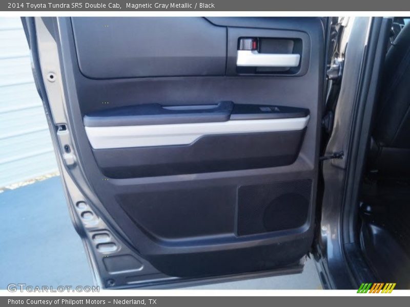 Magnetic Gray Metallic / Black 2014 Toyota Tundra SR5 Double Cab