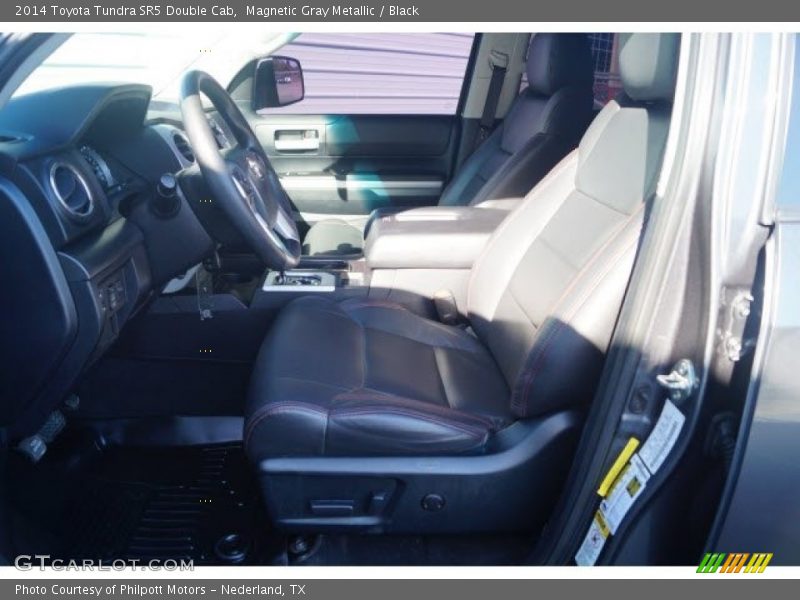 Magnetic Gray Metallic / Black 2014 Toyota Tundra SR5 Double Cab
