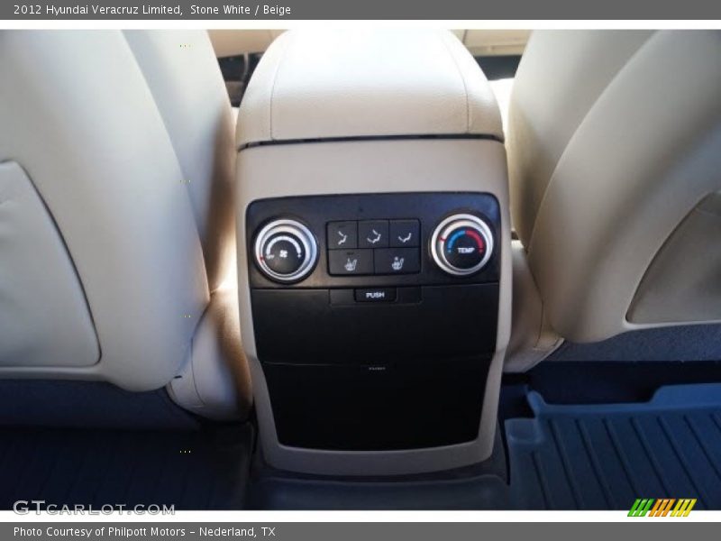 Stone White / Beige 2012 Hyundai Veracruz Limited